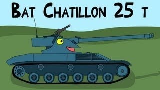 Лучшие бои WOT: #57 Bat Chatillon 25 t Нагибал на бате, набил 10200 дамага