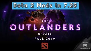 How to use Dota 2 mod skins in Outlanders patch (7.23) 2020