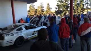 TMS 358ci Roush/Yates NASCAR powered Mustang AIX racecar at Griot's Garage