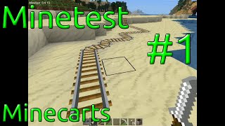 Minetest 1 - Tour and Minecarts