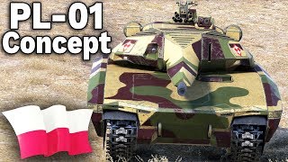 PL-01 Concept w World of Tanks - MOD
