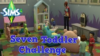 The Sims 4 | SEVEN Toddler Challenge | Toddlers BROKE the Game - Part 3