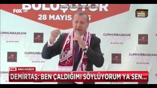 Demirtaş: Ben Çaldığımı Söylüyorum Ya Sen ?