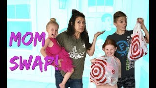 MOM SWAP! Back to School Shopping for April & Davey KIDS!
