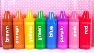 Apprendre les couleurs Crayons Surprises Learn Colors