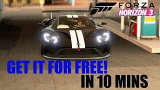 HOW TO GET A FREE HORIZON EDITION CAR! Ford GT Horizon Edition for Free!