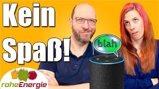 VEGANER verstehen KEINEN Spaß ? Featuring Amazon Alexa