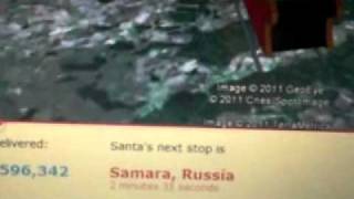 norad santa tracker 2011