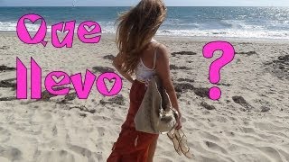 Que llevo en mi bolso?