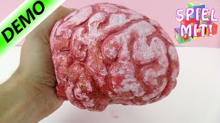 Scherzartikel | Anti Stress Gehirn!? Halloween und Horror-Party Deko! Ekliges Gehirn zum Anfassen!