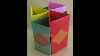 Как сделать подставку для карандашей своими руками