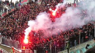 Curva Ché ~ Ambiance ~ As Far vs Raja Beni Mellal ~Partie (1/2) | 18/01/2020 |
