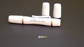 【鐘錶通】 Bergeon 7971 玻璃鏡頭專用清潔筆 / 珠寶擦拭筆 / LENSPEN / GLASSPEN