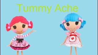Toffee has a tummy ache