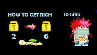 Easy profit for beginner | Growtopia