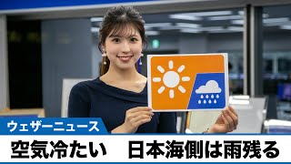 お天気キャスター解説 あす 11月14日(月)の天気