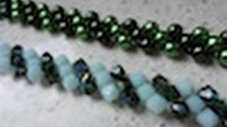 Bracciale Swarovski con motivo diagonale per principianti