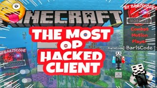 MORFOSE MCPE HACK CLIENT || MADE BY: BarisCode