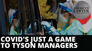 COVID's Just a Numbers Game to Tyson Managers