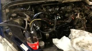 Очистка форсунок и клапанов 2.0 HDI RHZ Peugeot 307 очистителем Pro Tec (Про Тек)