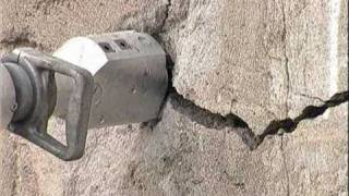 DARDA hydraulic Rock and Concrete Splitters in action