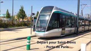 [CabRide] De Villetaneuse à Saint-Denis - Ligne T8 [Tramway d'Ile de France]