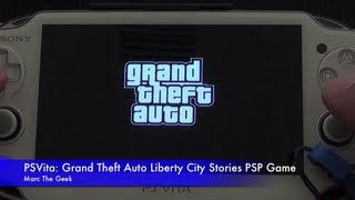 PSVita: Grand Theft Auto Liberty City Stories PSP Game