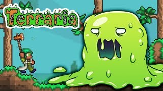 Terraria - СУРОВЫЙ МИР ХИЩНЫХ СЛИЗНЕЙ! Мульт игра Майнкрафт 2D