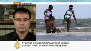 Growing number of people with health problems along Gulf -- "Chemical Poisoning"