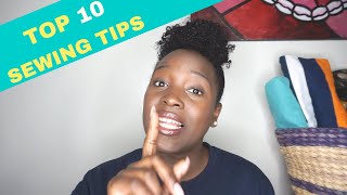 TOP 10 SEWING TIPS FOR BEGINNERS 2019