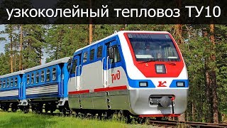 Современный узкоколейный тепловоз ТУ10 «Колибри»