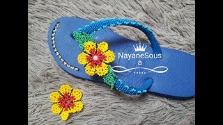 Flor de miçangas
