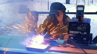 Конденсатор 5000мкф/6,3в против СВАРОЧНИКА !