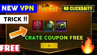 NEW VPN TRICK GET FREE CREATE COUPON LEGENDARY OUTFIT IN PUBG MOBILE 100% WORKING