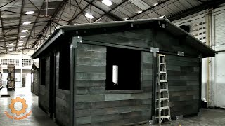 Как строят пластиковые дома в Южной Америке