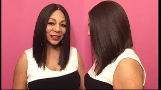 Blunt cut Bob  wig Selfie Star -224 Modu Anytime