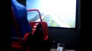 7D кинотеатр, американские горки