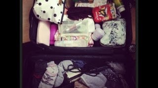 What I pack for 3 week holiday MAKEUP