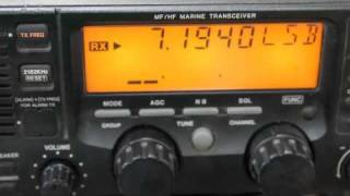 icom IC-M710 40m QSO