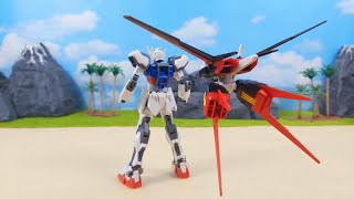 HG 1/144 エールストライクガンダム HGCE Aile Strike Gundam Stop Motion Build