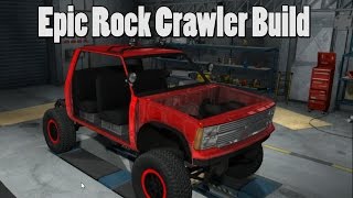 BeamNG.drive - Back to the Garage - Epic Rock Crawler Build