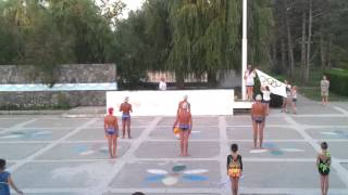 Лагерь "Алые паруса". Открытие малых олимпийских игр. Sevastopol Water Polo