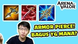 Jadi Pro Player #2 - Gimana efek Armor Pierce? Bagus yang mana? AOV indonesia