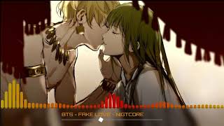 BTS - FAKE LOVE - NIGHTCORE