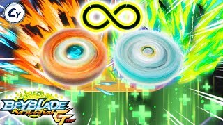 CURA INFINITA! GEIST FAFNIR HEAVEN PEGASUS MUSOU BEYSTADIUM BEYBLADE BURST GT
