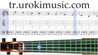 Keman Nasıl Çalınır Ariana Grande Dangerous Woman Bölüm#1 Okul Öğretmen Notalar Eğitim Tablatura Kıl