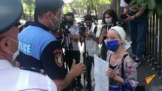Ситуация у парламента (16 июня 2020). Еревaн