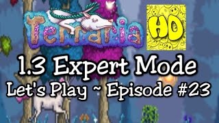 Terraria 1.3 Expert Mode Let's Play Ep23 | 1.3 playthrough lets play