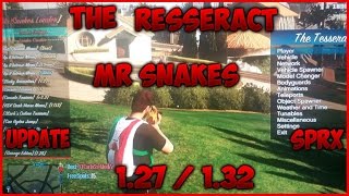 Gta 5 1.26/1.27 [MOD MENU The Tesserract+Mr Snakes ( script bypass ) FREE DOWNOLOAD [Cex/Dex]