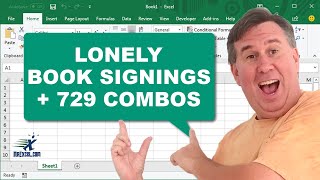 Lonely Book Signings And Faster Way To Generate 729 Combinations - 2352